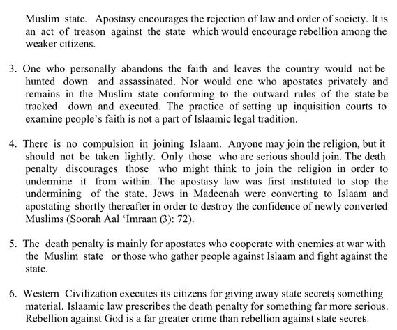 apostasy2 1 - Islam and Apostasy