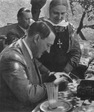HitlerWithFan 1 - Hitler the Devout Christian