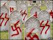 cemetery2 1 - Holocaust memorial and graves desecrated and painted with swastikas in the Ukraine