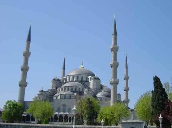 Istanbul20view20of20Blue20Mosque 1 - Pictures of Holy Places