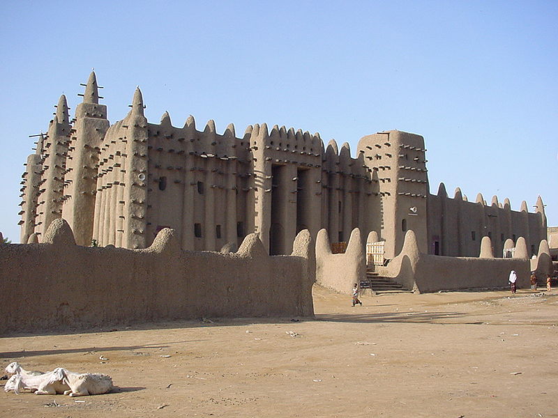 800pxGreat Mosque of DjennC3A9 1 1 - Historic mosques........