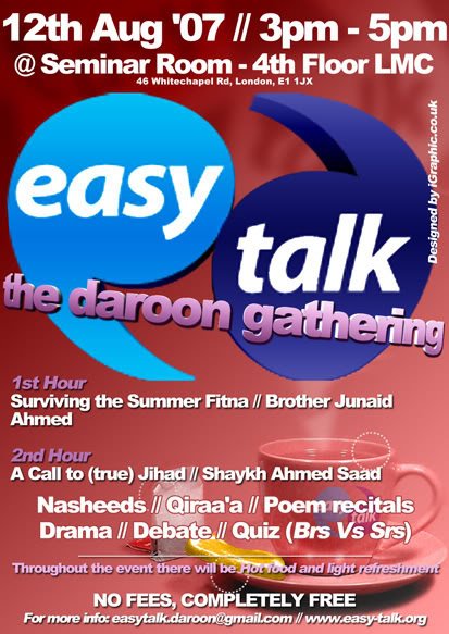 flyer2 1 - Easy talk gathering in LMC...