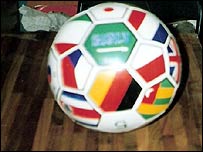  44079966 football203 1 - 'Blasphemous' balls anger Afghans