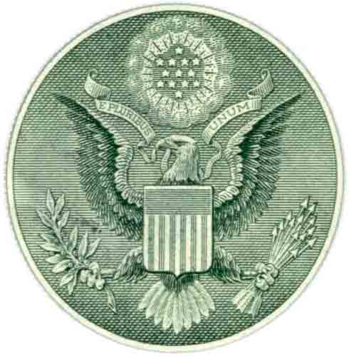Eagle 1 - Satanic USA Dollar ?