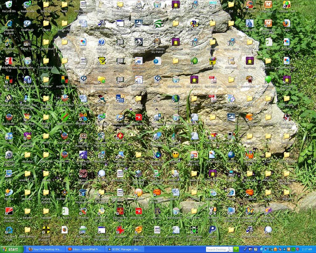Stone 1 - Your Fav Desktop Wallpaper ?