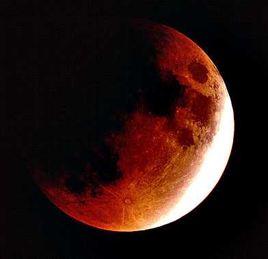 lunar eclipse as seen from earth 1 - Eclipse