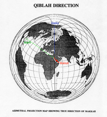 qiblaglobes 1 - Muslims scholars want to replace Greenwich with Makkah Time
