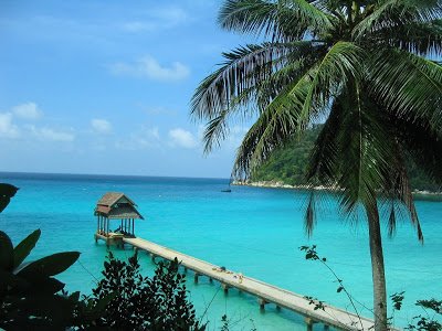 Blue Waters Perhentian Beach 1 - Beaches and Islands pics...