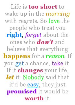 Sayings 1 - * * some nice quotes * *