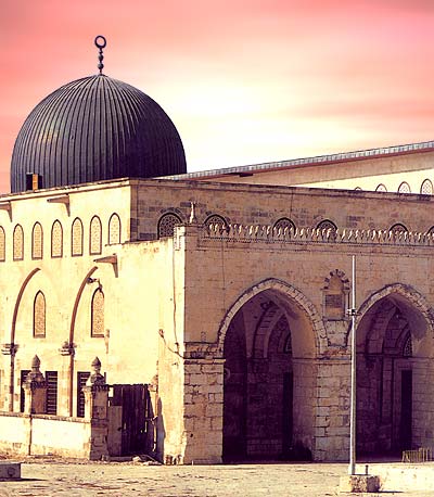al aqsa mosque dome 1 - Most Beautiful Masjids