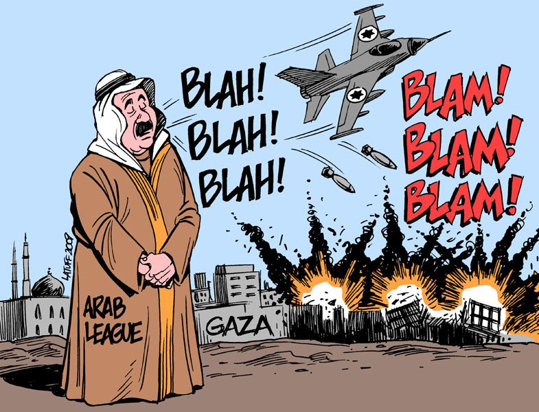The Arab League by Latuff2 1 - Palestinian Holocaust - Nazi Israel