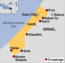  45415936 gaza crossings 226 2 1 - Clashes erupt on Israel-Gaza border