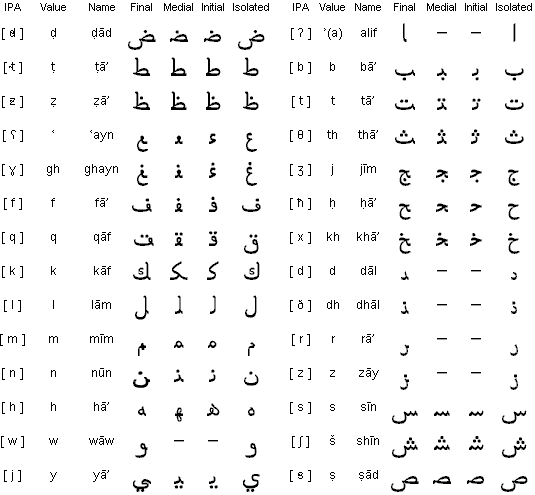 arabic 1 - I want to learn arabic! Where do i start?