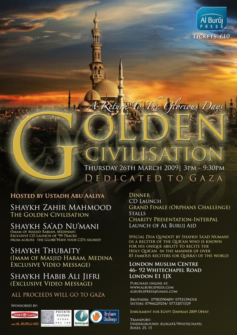 golden10 1 - The Golden Civilisation (Charity Dinner) 26th March!