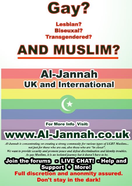 aljannahflyeredit1 1 - Al-Jannah - Social/Help online-site for Gay, Lesbian, Bisexual,Transgendered, Muslims