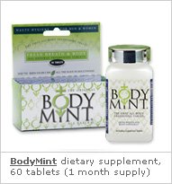 body20mint20bottle 1 - Problem with bad body odour