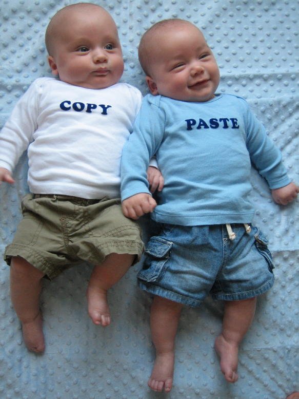 babies copy paste 1 - IT Twins
