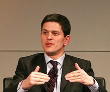 225pxDavid Miliband at the MSC 1 - Clegg meets Cameron for private talks on power deal