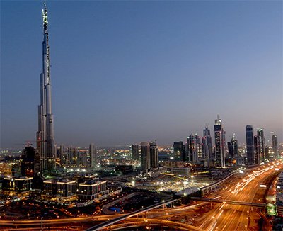 Burj Khalifa Dubai ic  400x326JPG 1 - Highest Mosque in Tallest Building