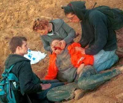 rachel corrie after attackjpgw400h334 1 - Rachel Corrie on Her Way now !