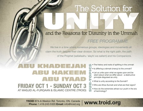 unity2010sm 1 - The Solution For Unity and reasons for Disunity!