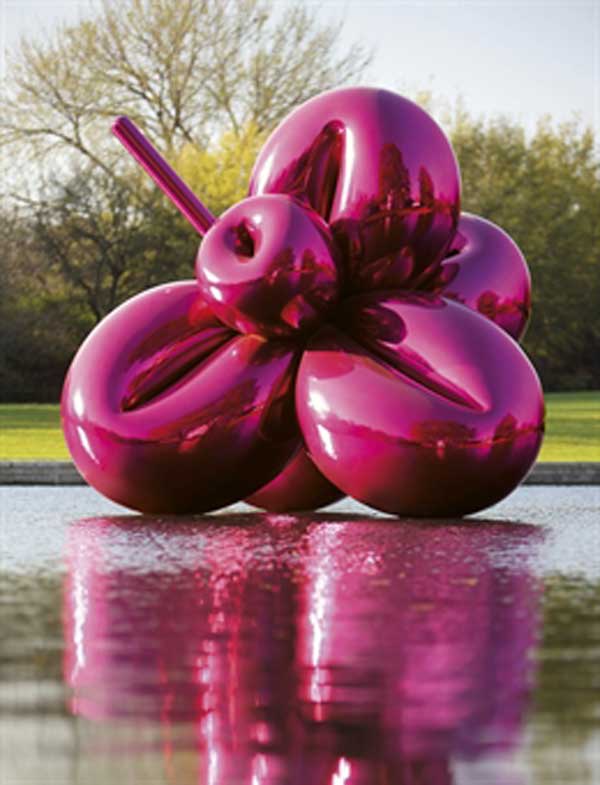 20081216 jeff koons balloon flower 1 - Modern Art
