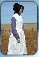 quaker on the great plains 1 - Head covering?