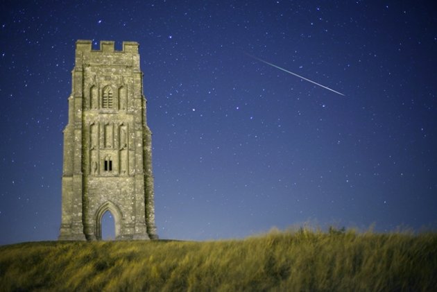 SomersetMeteoratMidnightGlastonburyTorMi 1 - Astronomy photographer of the year.