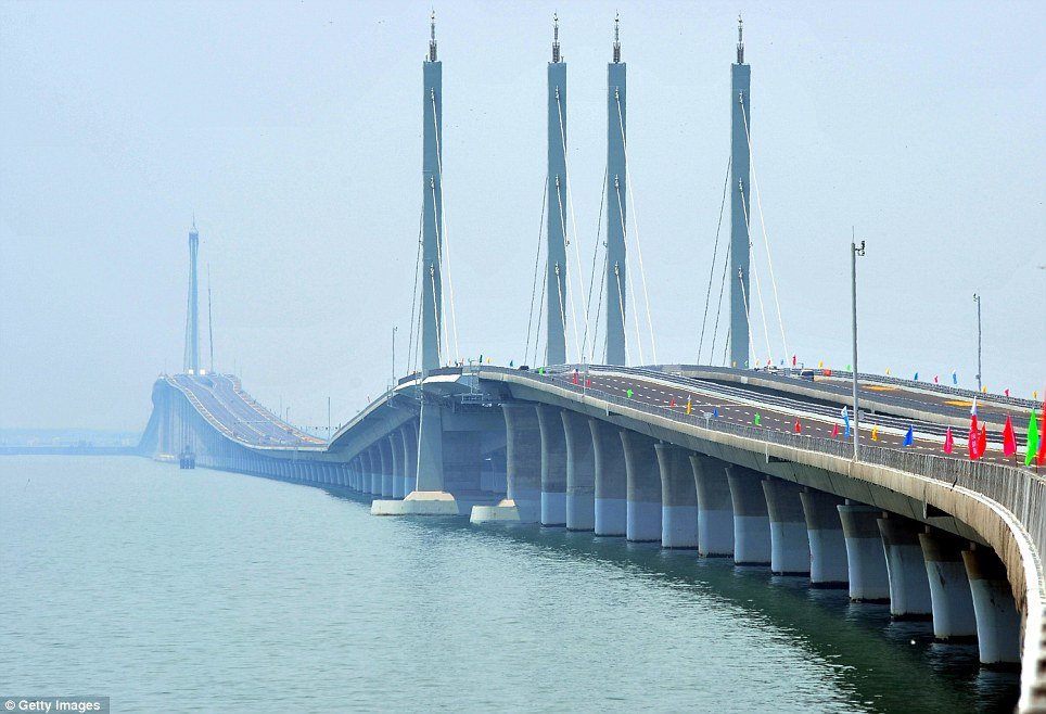article20097480CC580B600000578584 964x65 1 - World's longest sea bridge opens in China.