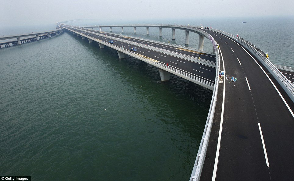 article20097480CC580BE00000578775 964x59 1 - World's longest sea bridge opens in China.