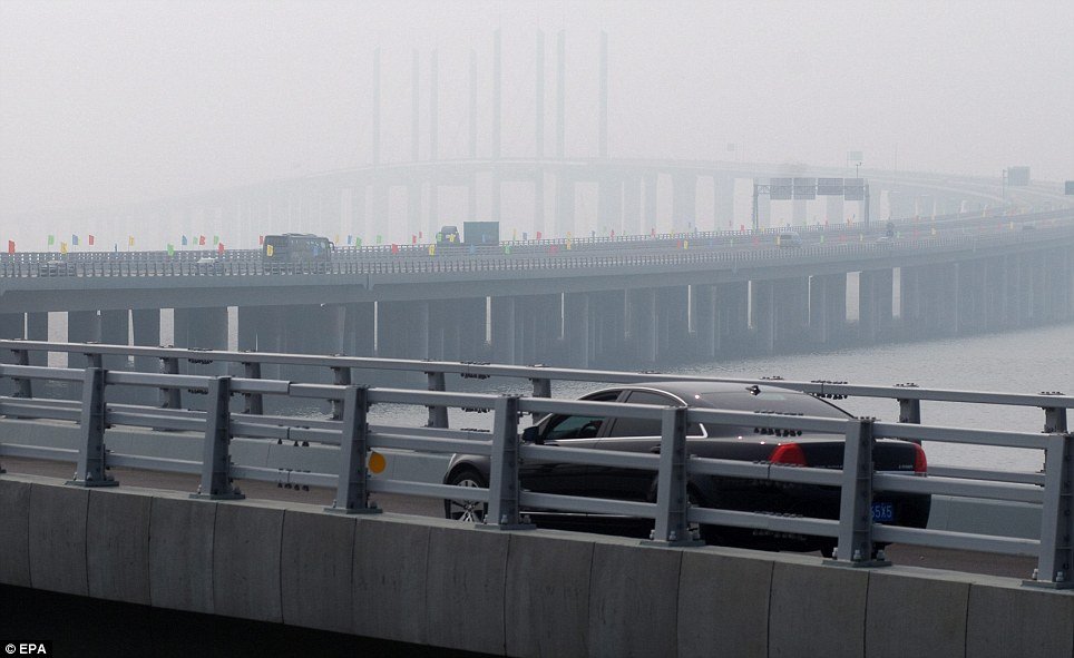 article20097480CCC76D100000578210 964x59 1 - World's longest sea bridge opens in China.