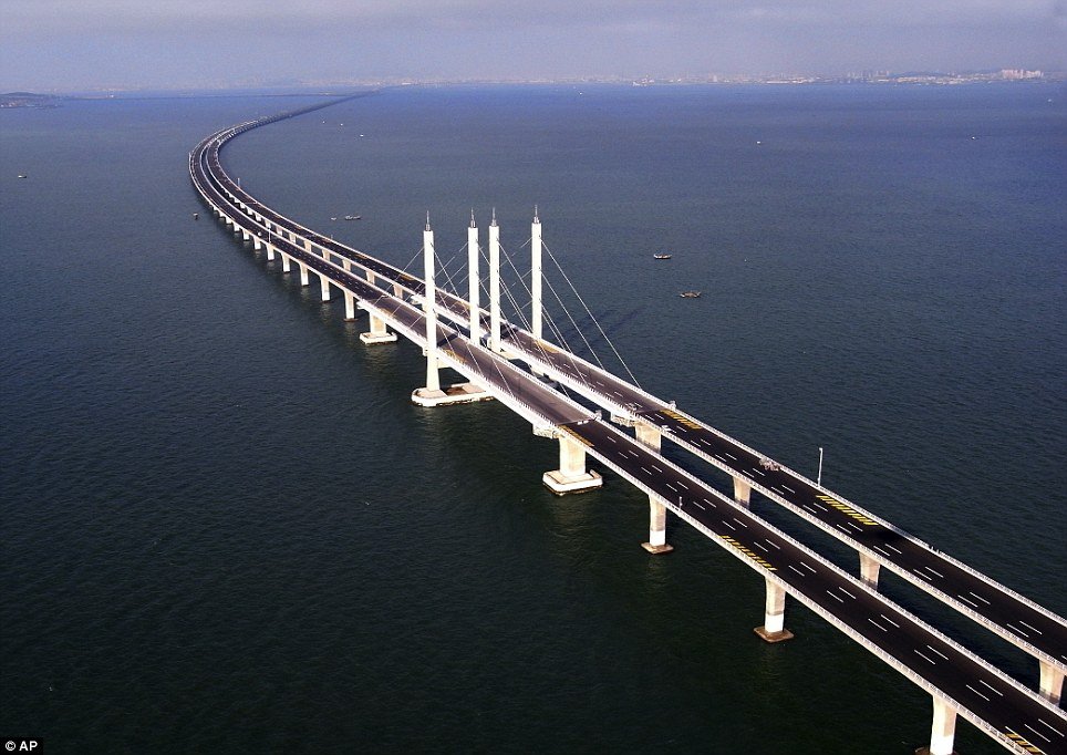 article20097480CCC871000000578244 964x68 1 - World's longest sea bridge opens in China.