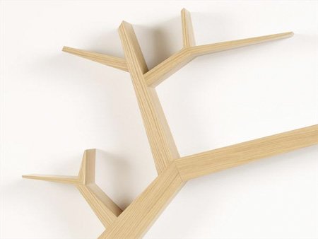 treebranch04 1 - Creative wooden bookshelf made by talented French designer Olivier Dolle.