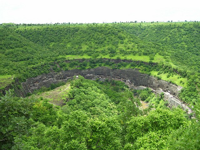 Ajantacaves1 1 - Living Rock – Massive Monuments Carved In Situ.