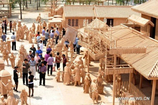 Tangshanclaypark2550x365 1 - China Inaugurates Park Made Entirely Out of Clay.