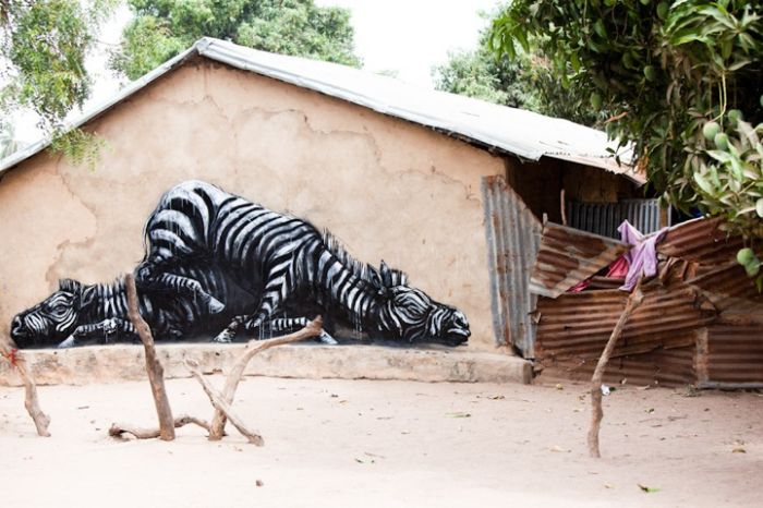 street art africain 07 1 - Street Art in Africa.