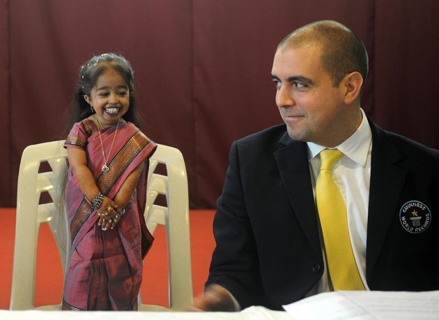 TRDel530811 143253 1 - World's shortest woman at 62.8 centimeters (24.7 inches)