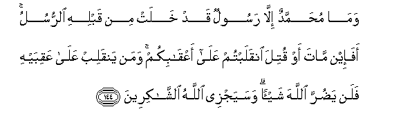 3 144 1 - Is it possible that the Mahdi is here ?