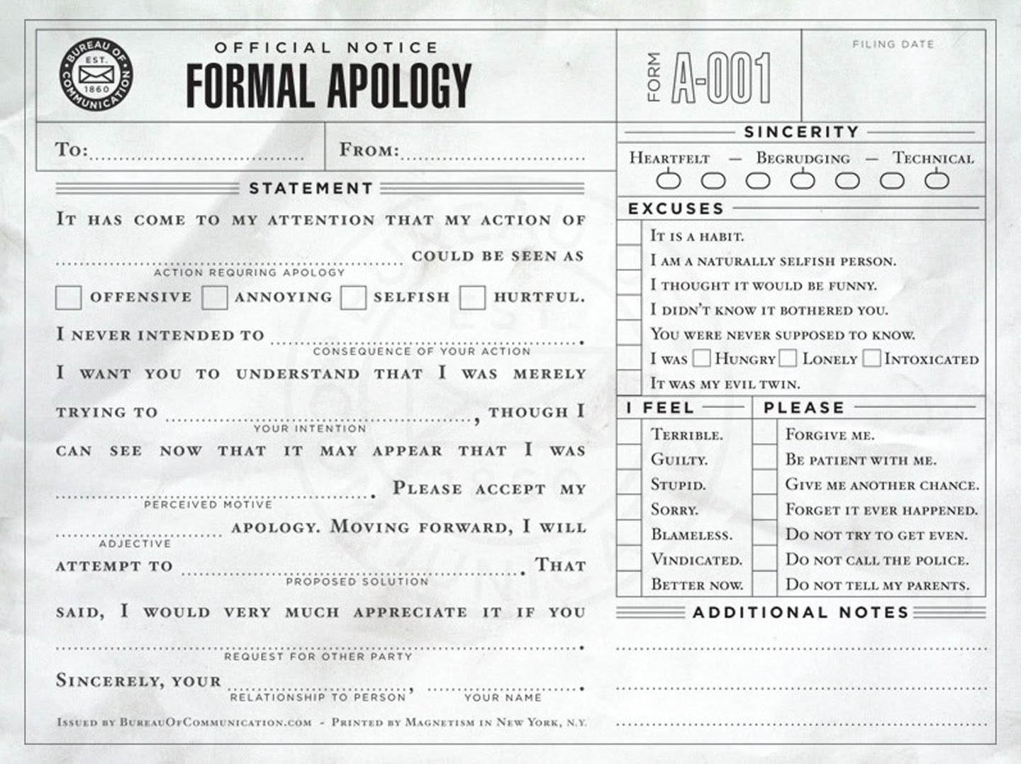 formalapology 1 - Foto jokes