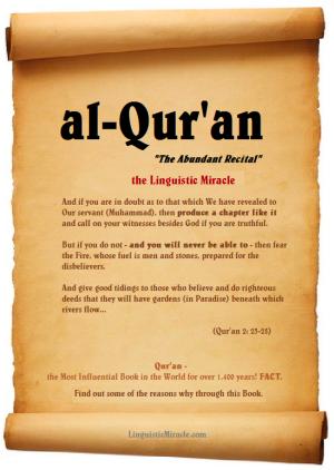 QuranLinguisticMiracle 1 - Why Signs/proofs/miracles were not sent....