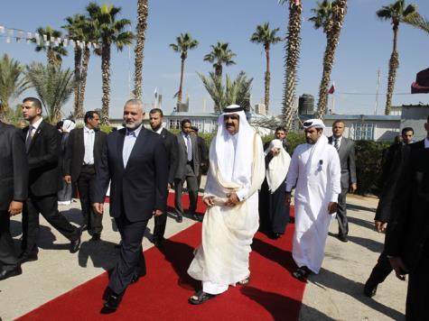 6e3b8a3c285b4d83858a075f76230349 1 - Qatar Prince visits Gaza