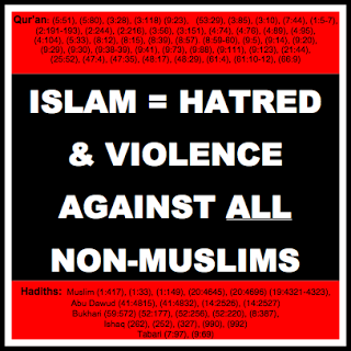 violence 1 - it isn't a war on islam or anything