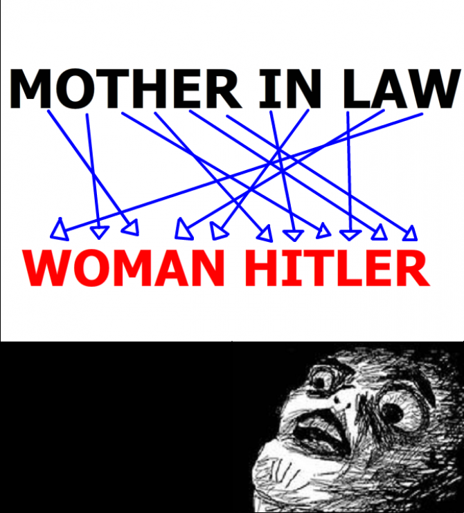 1968436mother in law woman hitler 1 - Foto jokes