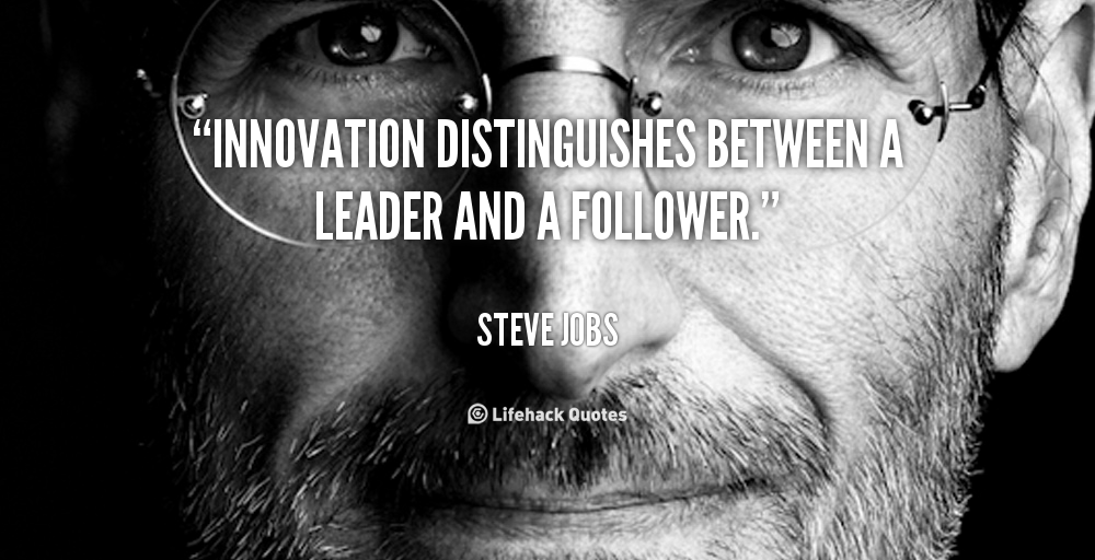 quoteSteveJobsinnovationdistinguishesbet 1 - Encouraging Quotes to Level Up Your Life