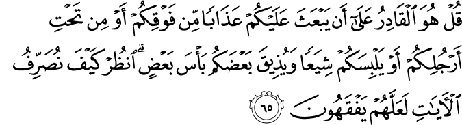 6 65 1 - They may insult Islam. But I will never insult their religion