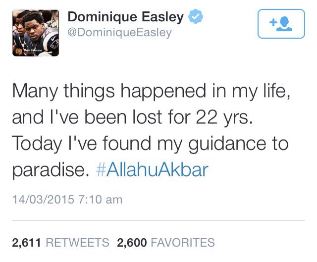 oohym7g 1 - NFL player Dominique Easley discovers Islam!