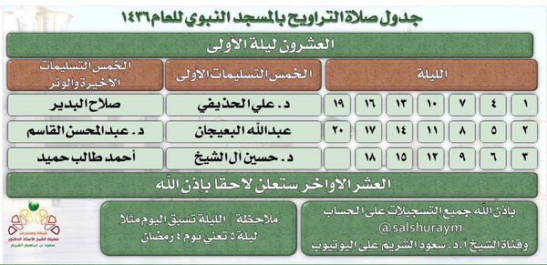 CHUqSJaUEAEJhUs 1 - Imaams of the Haramain - Part XIV - Ramadhan 1435 AH