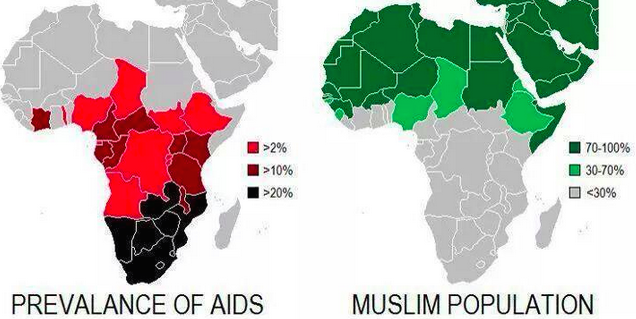 Prevalence of AIDS and Islam in Africa z 2 - Does Islam Prevent AIDS?
