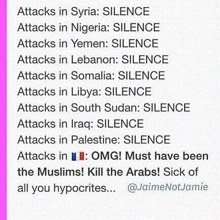d0cd48e55e1e763956d60c57692c8170 1 - Condemn the attacks on Paris .... But