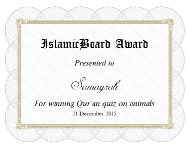 LLcAjbV 1 - Quran Quiz - (Animals in the Quran)